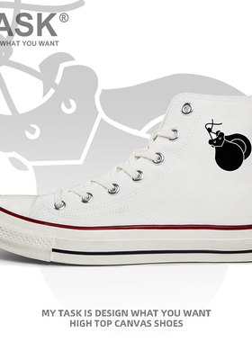 打击乐器响板castanets哒哒舞板高帮帆布鞋男女硫化鞋鞋子设 无界