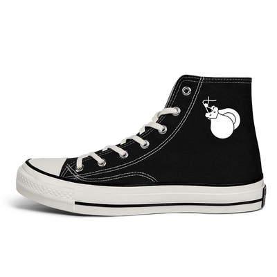 打击乐器响板castanets哒哒舞板高帮帆布鞋男女硫化鞋鞋子设 无界