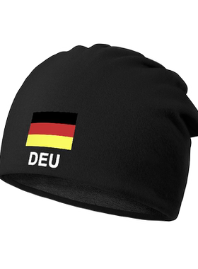 德国Germany潮国家子加绒堆堆帽