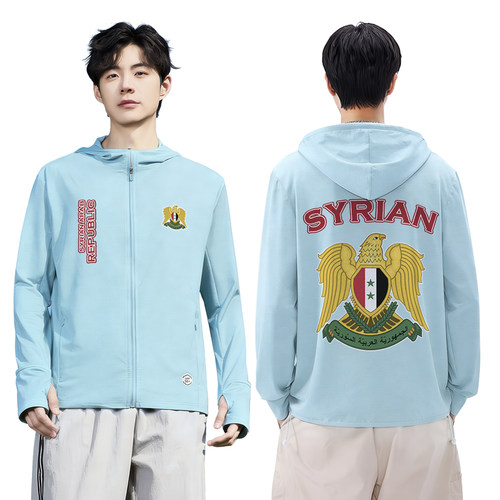 叙利亚标志Syrian男女款潮防晒衣