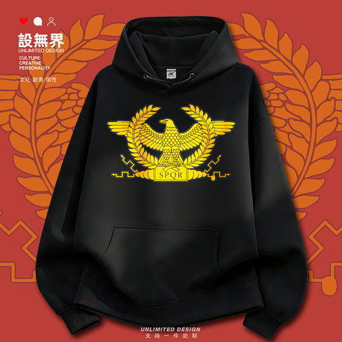 古罗马帝国共和国文明SPQR历卫衣
