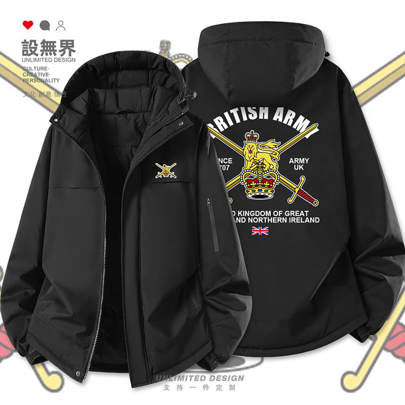 英国陆军UK队伍特种部队加厚棉服男女潮宽松棉袄外套冬装设 无界,男装,夹克,淘宝优惠券,粉丝福利购,淘宝优惠卷