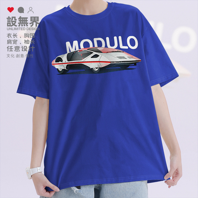 汽车法拉利512SModulo短袖T恤