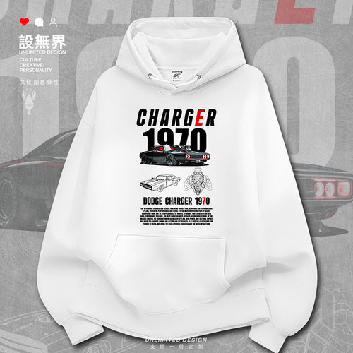1970年款道奇Charger美式肌卫衣