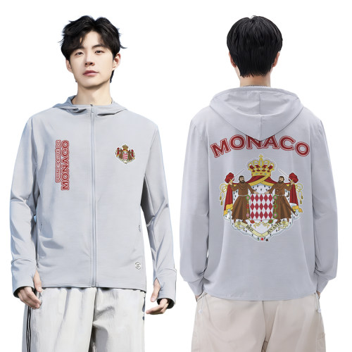 摩纳哥Monaco标志男女款小防晒衣