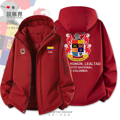 国家哥伦比亚陆的军Colo加厚棉服