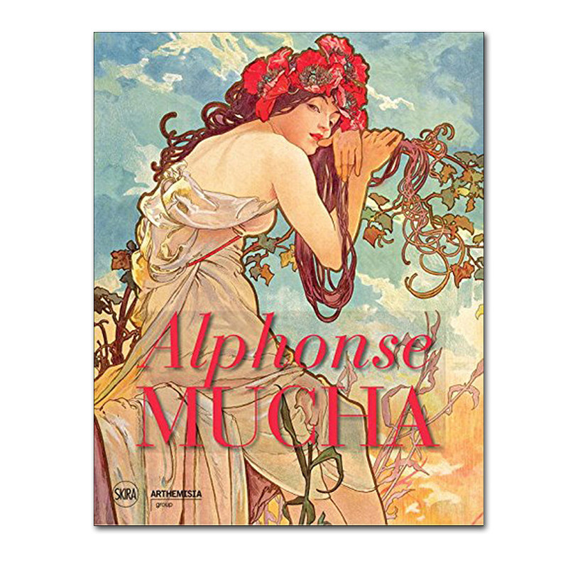 现货新版 阿尔丰斯.穆夏作品集 Alphonse Mucha 画集 精装本英文原版