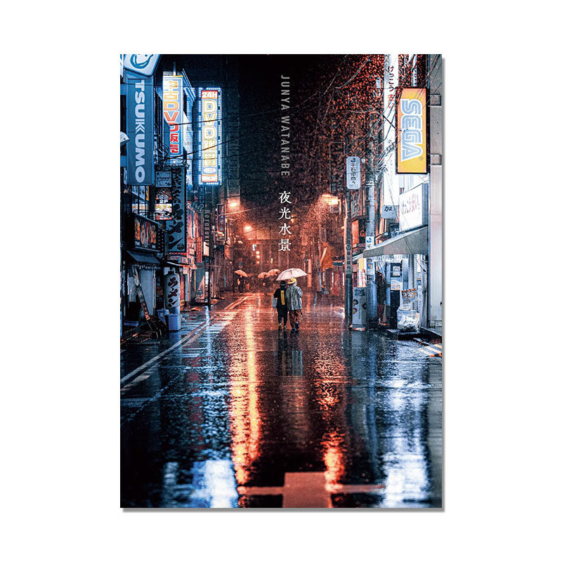 JUNYA WATANABE写真作品集 夜光水景 东京夜晚街道摄影作品
