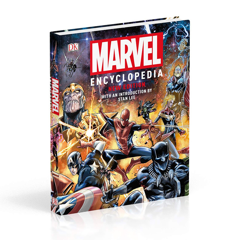 3【包邮现货原版】Marvel Encyclopedia 漫威大百科全书 斯坦·李作品 漫威漫画人物百科 DK新升级版 漫威大百科全彩画册