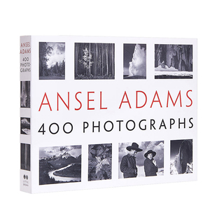 【现货】Ansel Adams: 400 Photographs 安塞尔·亚当斯：400幅黑白作品照片 大师摄影集自然风景黑白画册