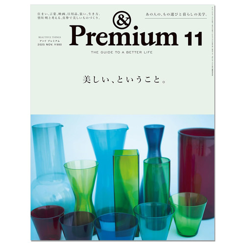 【现货】&Premium (アンド プレミアム) 2025年11月号 美しい、ということ。动人心弦的美好事物 赐宏原版 生活资讯杂志