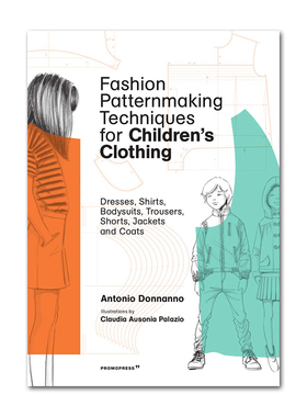 现货原版 Fashion Patternmaking Techniques for Children's Clothing 儿童服装的图案制作技巧
