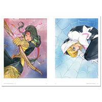 A collection of MARVEL comic book cover art works by artist Peach Momoko. Peach momoko marvel カバ ア ア ト ト collection thumbnail 3