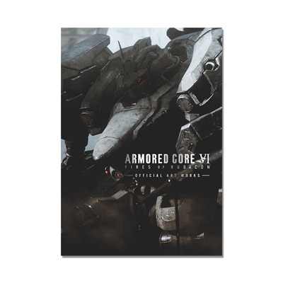 现货 ARMORED CORE VI 装甲核心6:境界天火 机甲佣兵官方公式设定集 FIRES OF RUBICON OFFICIAL ART WORKS 角川書店