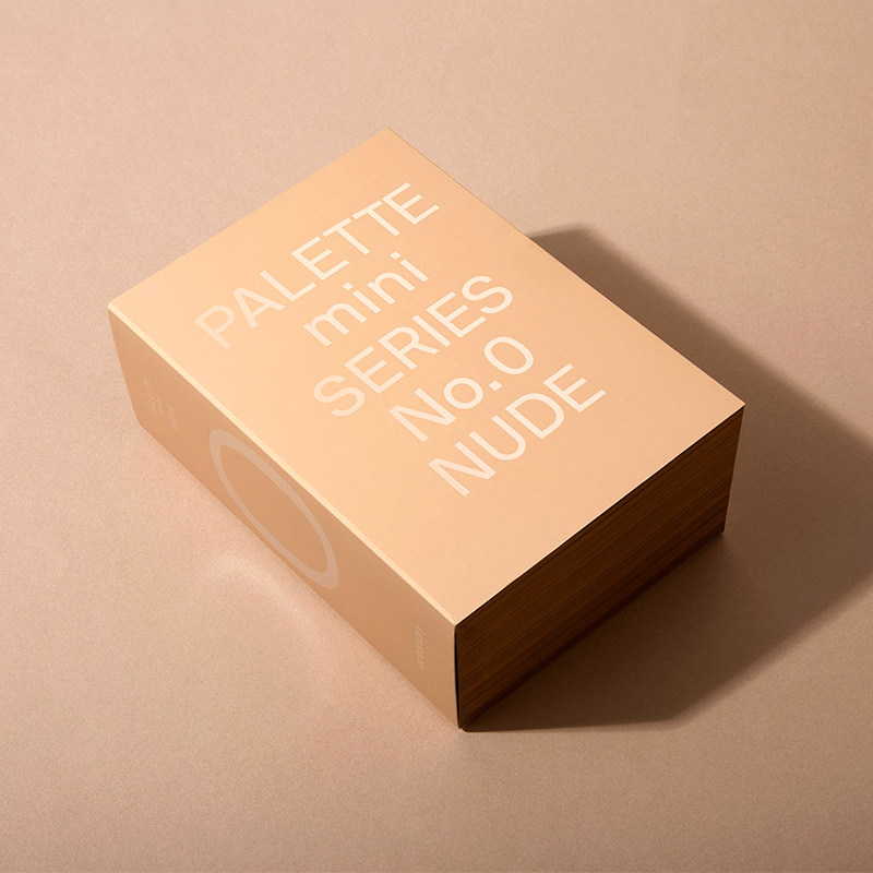mini 00: nude 调色板迷你系列00:裸色 新的肤色设计 色彩配色搭配