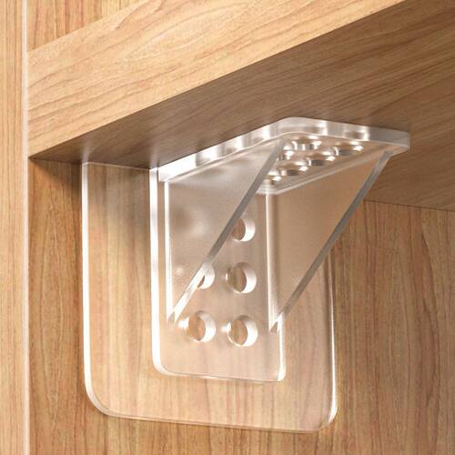 隔板托免打孔固定器衣柜分层直角卡扣三角支撑架实用收纳整理神器