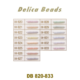 DB套装34:粉彩丝质系列P~MIYUKI御幸日本进口1.6mm古董珠820-833