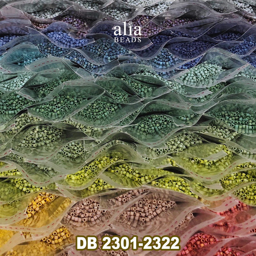 MIYUKIDB古董珠幻彩磨砂套装