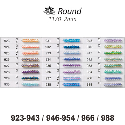 TOHO染心圆珠散珠套装