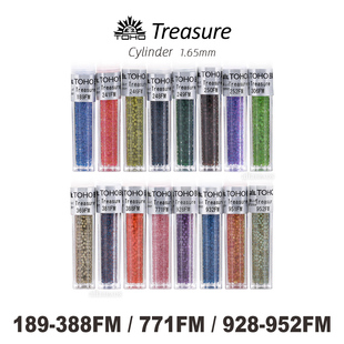 TT套装19:雾面染心系列~TOHO Treasure古董珠189-388/771-952FM