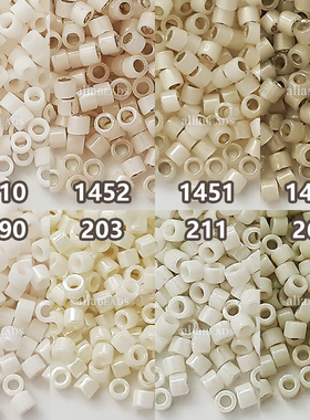 MIYUKI古董珠米色系~DB 203/211/261/1490/1451/1452/1458/1510