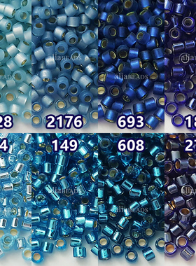 MIYUKI古董珠湛蓝色系~DB 44/149/183/278/608/628/693/2176