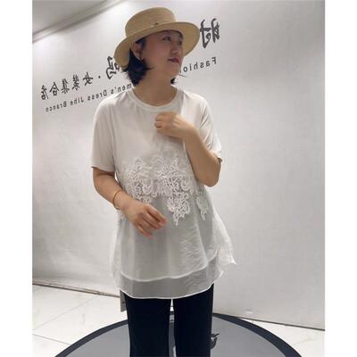 女权贵族2026年夏装31071一手长短袖加肥加大码女装T恤200斤上衣