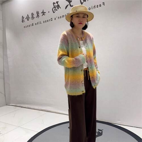 女权贵族2026秋季新款时尚潮流大码女装8050针织衫200斤显瘦衫