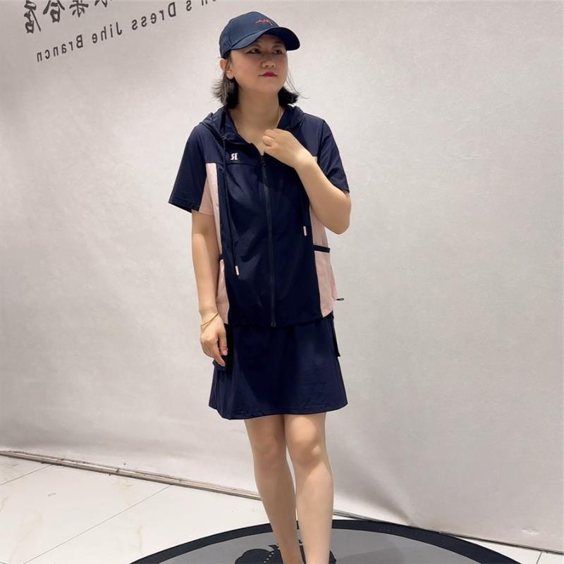 最后一套清货T恤2026夏季上衣7182短袖搭工装裙两件套大码女装
