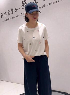 芮娜依莲时尚潮流2026夏装T恤5019短袖T大码女装宽松显瘦气质衫