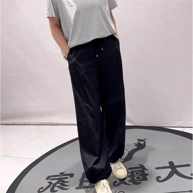 2026夏装新款芮娜依莲加肥加大时尚裤7177速干料女裤显瘦休闲裤