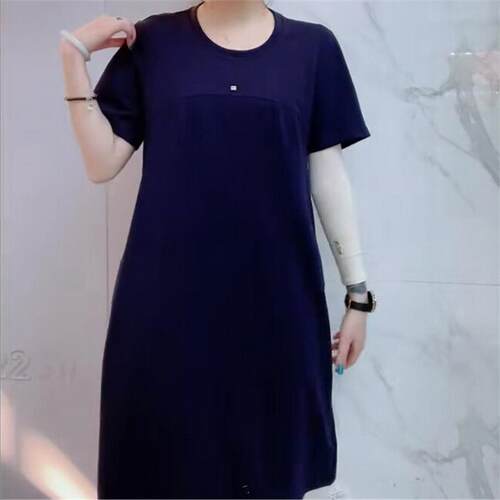 2026夏装女权贵族裙子9550休闲风遮肉显瘦连衣裙加大码女装