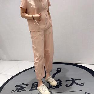 胖妹妹休闲裤 2026初夏新款 女装 加大码 天骄一生水25218速干料女裤