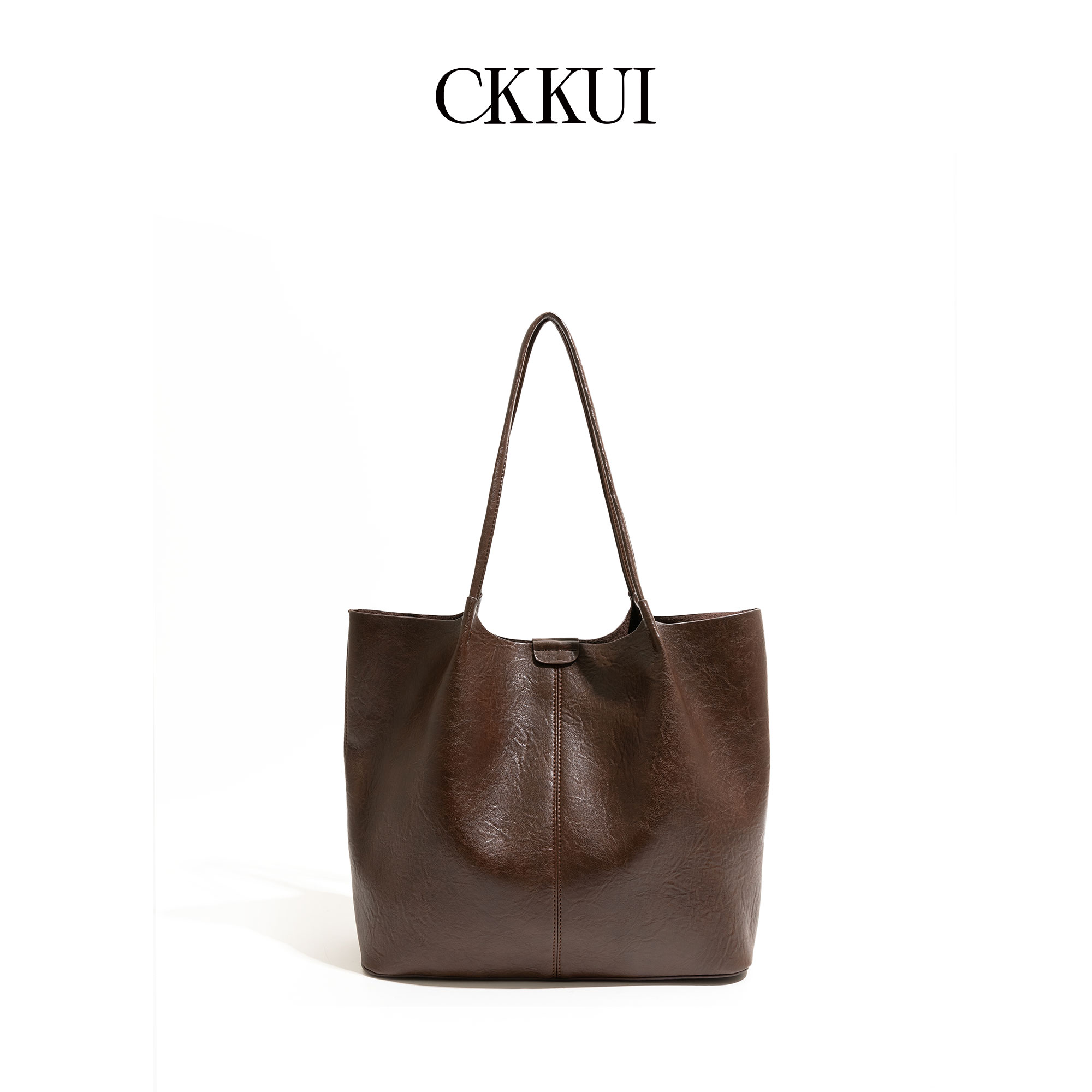CKKUI极简质感软皮pu包包女式