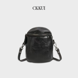 CKKUI 街头小挎包mini休闲单肩包贝壳包 韩系小众斜挎手机包女时尚