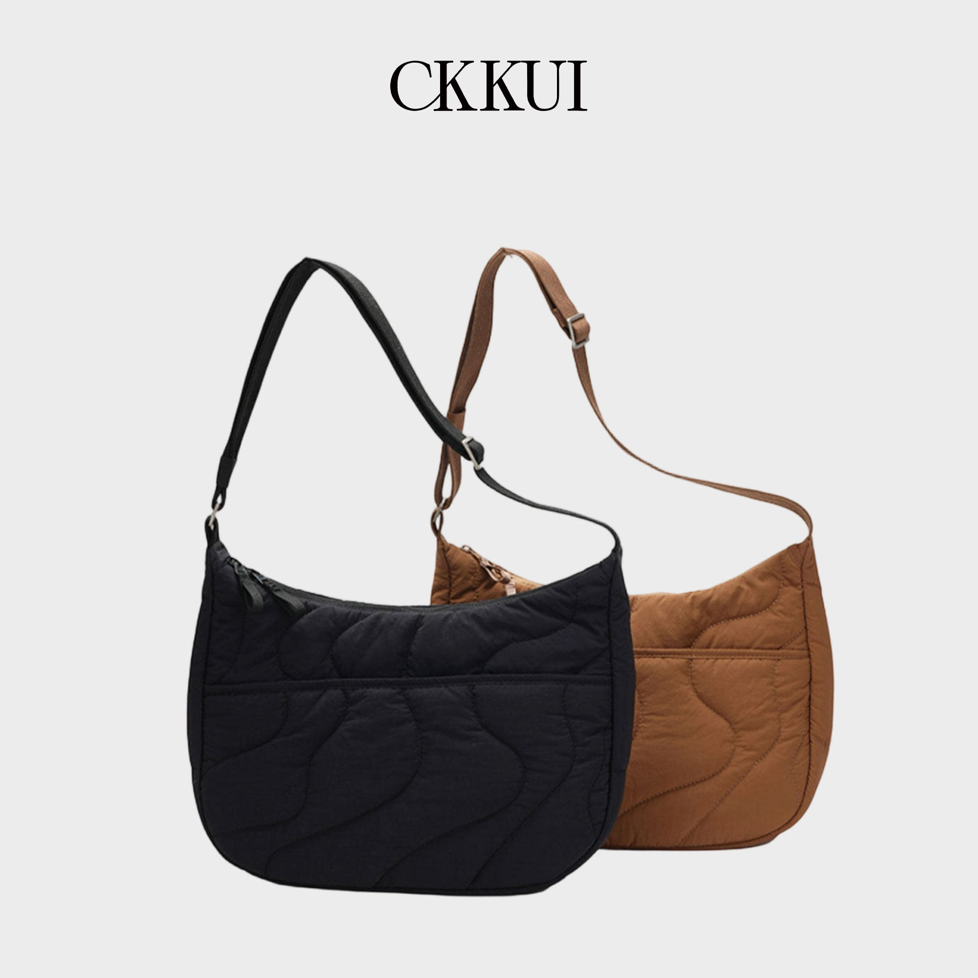 CKKUI 韩系栗子风夹棉包包2026新款手提包慵懒风通勤单肩包斜跨包,箱包皮具/热销女包/男包,托特包,淘宝优惠券,粉丝福利购,淘宝优惠卷
