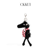 CKKUI 高冷小马2026年本命年背包挂件好运吉祥物挂饰送礼物钥匙扣