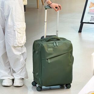 LETOO前开盖拉杆行李箱20寸登机旅行箱超轻大容量布箱24密码箱女