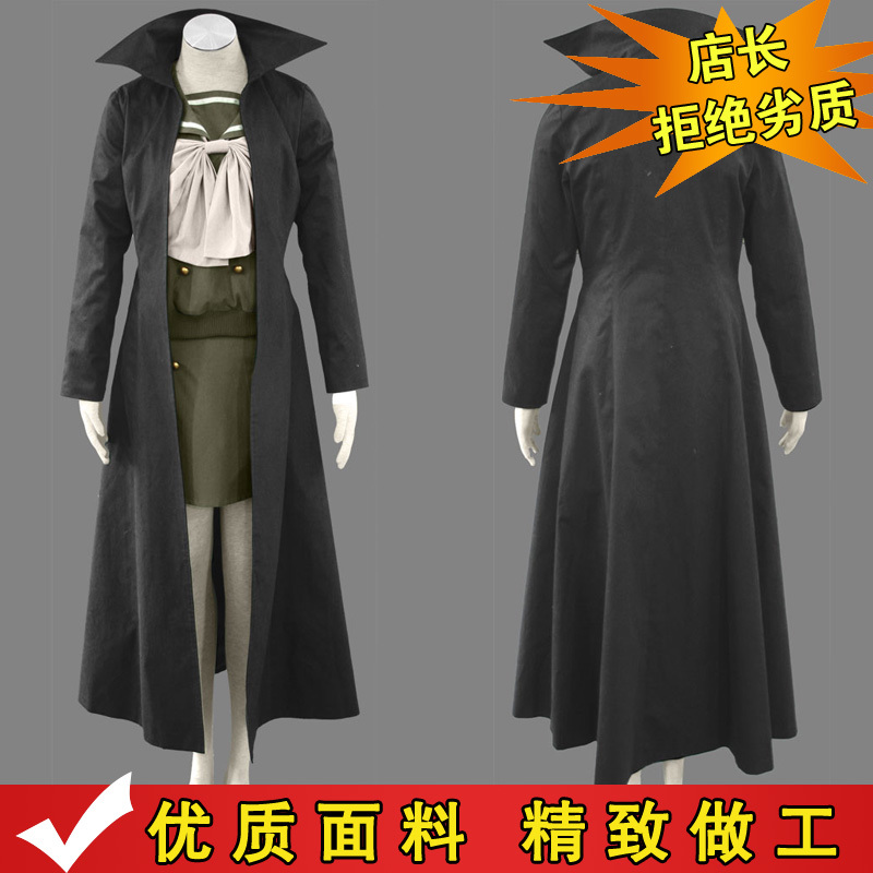 灼眼的夏娜COS衣服定做冬装水手服COSPLAY服装披风长袍现货制服