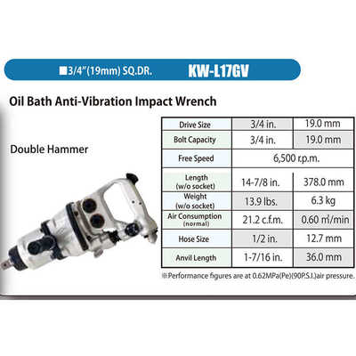 17GV气动冲击扳手空研