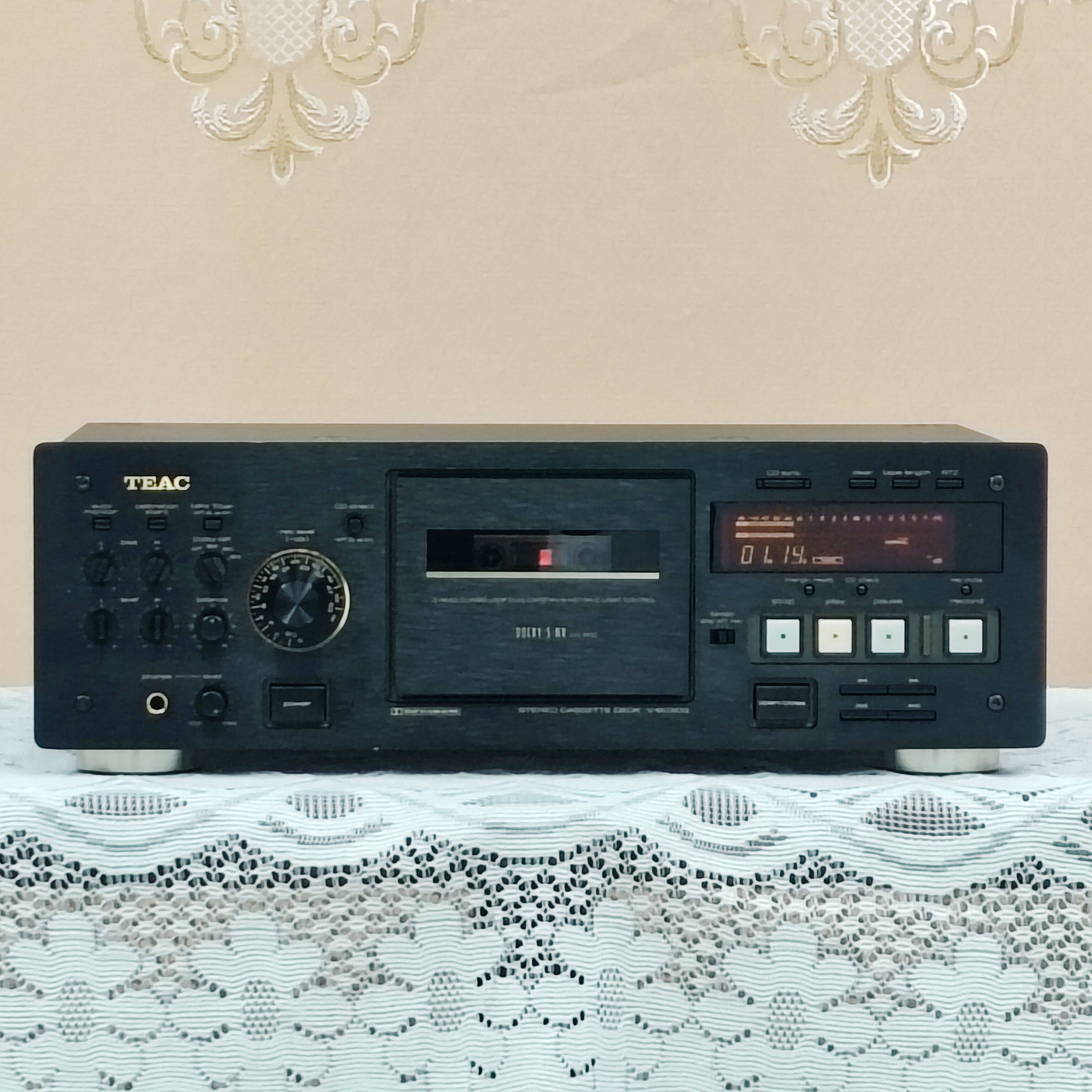 原装进口二手 第一音响/TEAC V-6030S三磁头旗舰高端专业录放卡座