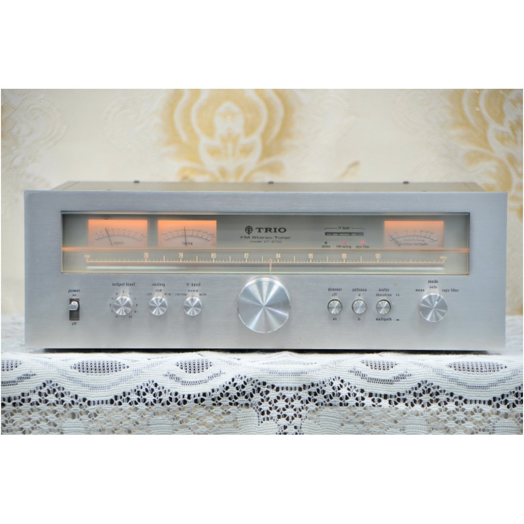 进口发烧音响 天乐TRIO KT-9700收音机 收音头电源100伏
