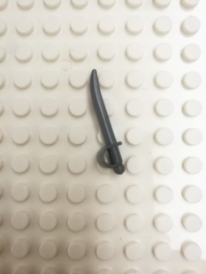 小颗粒积木拼装配件兼容2530零件中古武器军事配件指挥官军刀