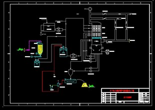 3X75th锅炉烟气脱硫除尘工艺流程图