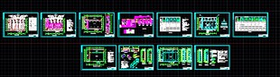 4台14MW煤锅炉房全套图纸