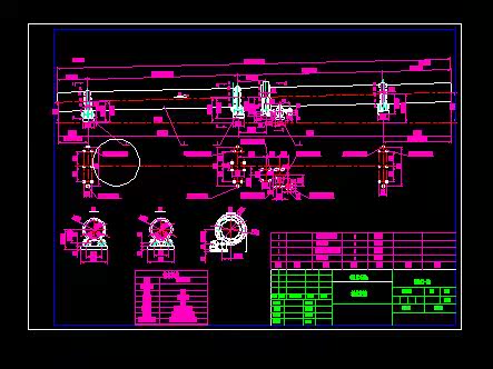 氧化铝回转窑总装图