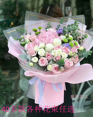 混搭百合玫瑰花束素材模板 混搭百合玫瑰花束图片下载 小麦优选