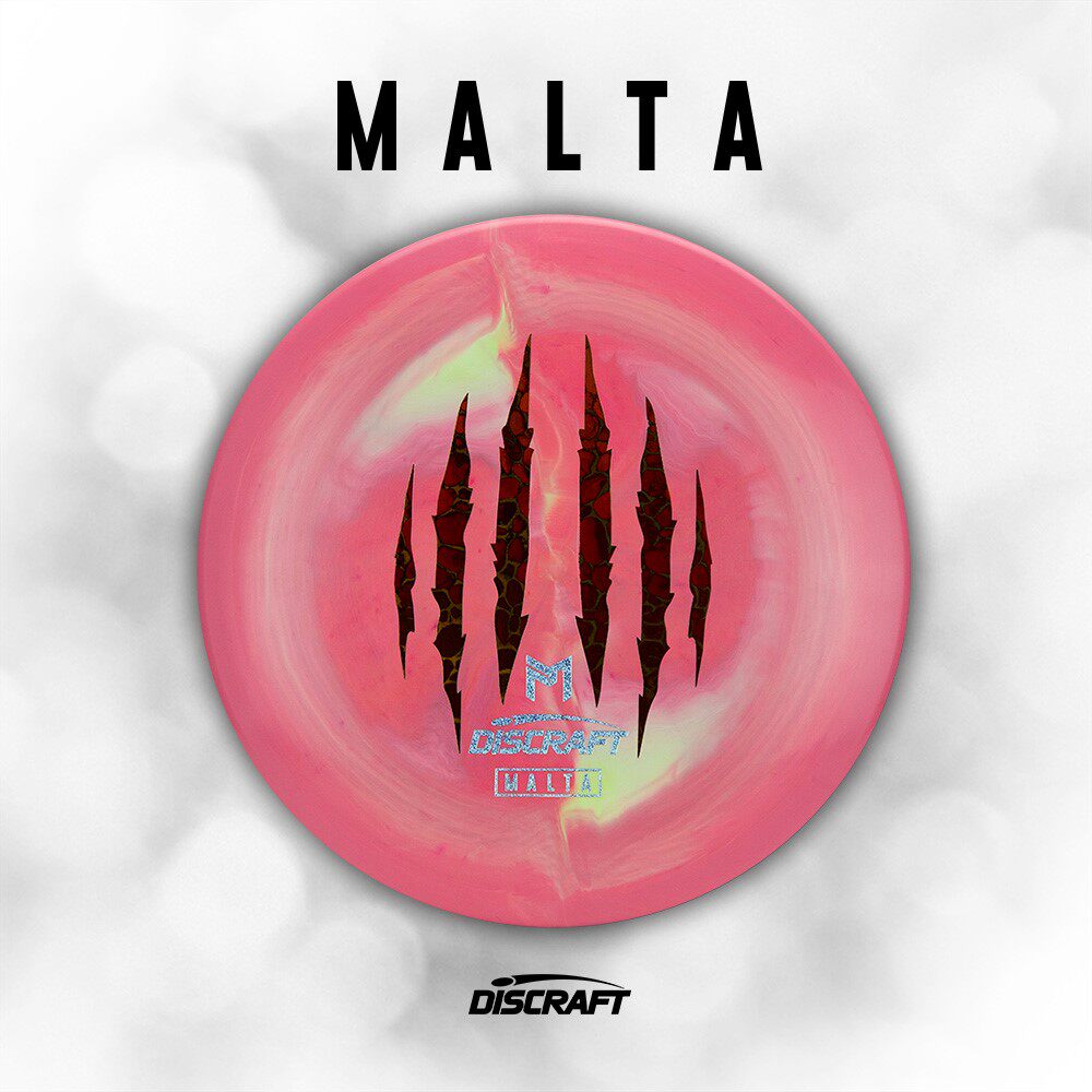 DISCRAFT进口珍藏6届世界冠军MALTA比赛级专业高尔夫飞盘PDGA认证