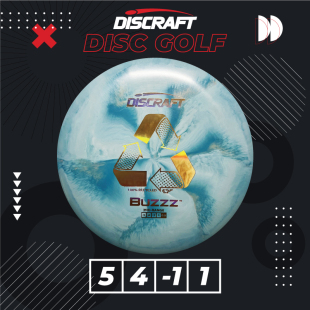GOLF BUZZZ进口户外成人比赛级掷准高尔夫飞盘PDGA RECYCLED ESP