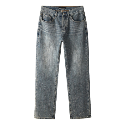 PUR Jeans Skinny Ripped Jeans 美式长裤烫钻直筒裤男牛仔裤子